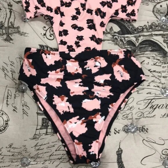 The Bikini Lab Feline Fine Cutout One-Piece Swimsuit - Picture 8 of 12